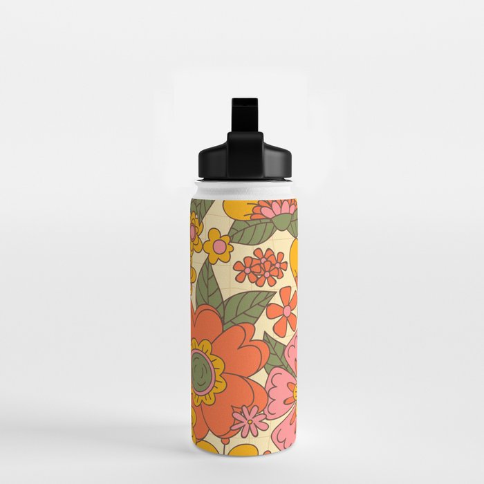 Spring in Retro Water Bottle Gallery Image 2
