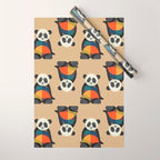 Giant Panda Wrapping Paper Gallery Image 1