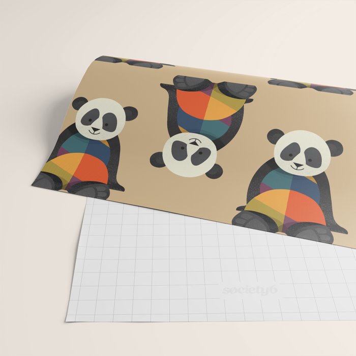 Giant Panda Wrapping Paper Gallery Image 2
