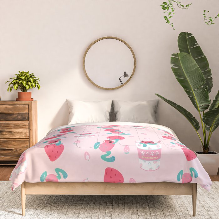 Strawberry poison milk 1 Comforter Gallery Image 3