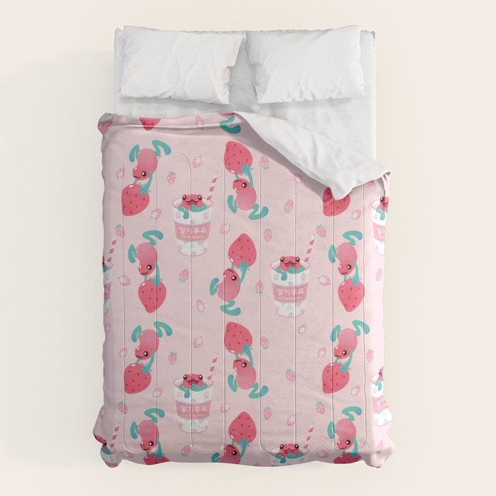 Strawberry poison milk 1 Comforter Gallery Image 6