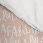 Fa La La  Peachy pink Comforter Gallery Image 4