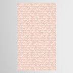 Fa La La  Peachy pink Tablecloth Gallery Image 2