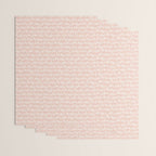 Fa La La  Peachy pink Wrapping Paper Gallery Image 3