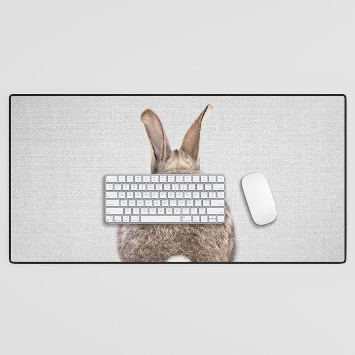 Rabbit Tail - Colorful Desk Mat Gallery Image 1