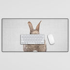 Rabbit Tail - Colorful Desk Mat Gallery Image 1