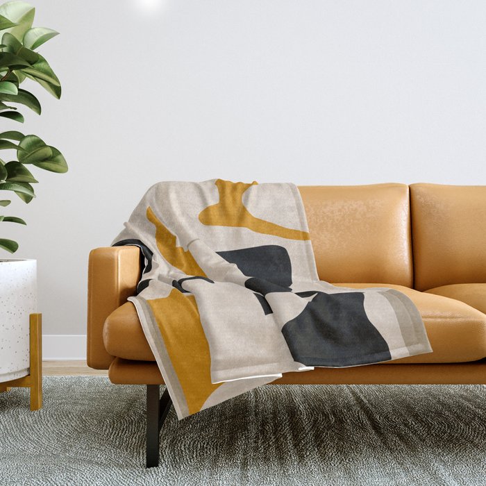 Minimalist 68 Throw Blanket Gallery Image 1