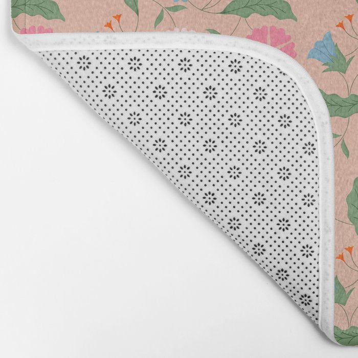 Heritage Blooms - Floral Art Bath Mat Gallery Image 2