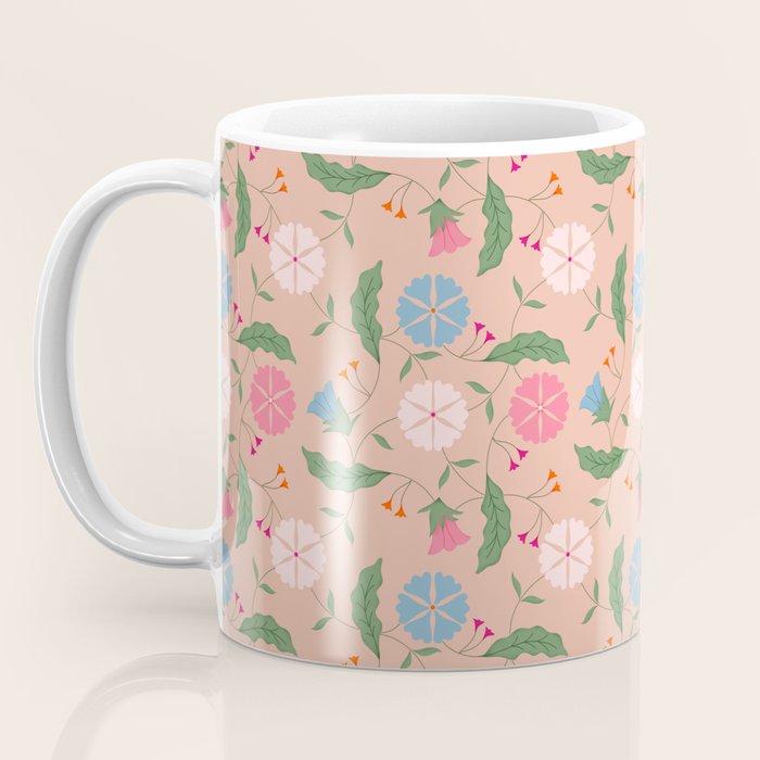 Heritage Blooms - Floral Art Coffee Mug Gallery Image 3