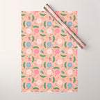 Heritage Blooms - Floral Art Wrapping Paper Gallery Image 1