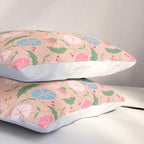 Heritage Blooms - Floral Art Pillow Sham Gallery Image 3