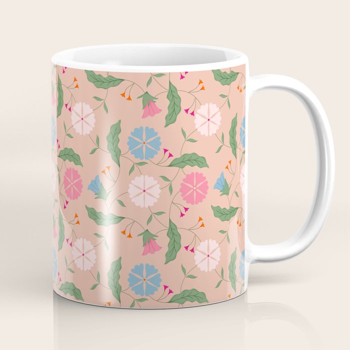 Heritage Blooms - Floral Art Coffee Mug Gallery Image 1
