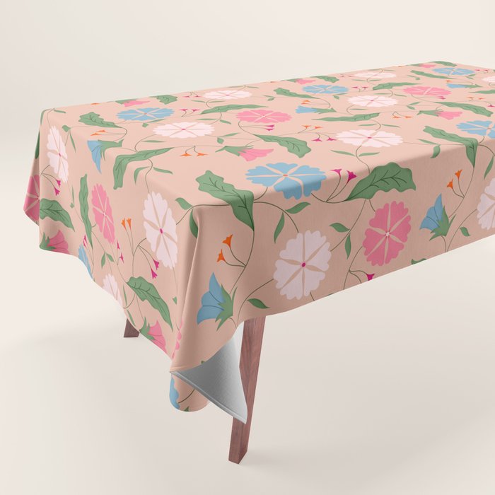 Heritage Blooms - Floral Art Tablecloth Gallery Image 1