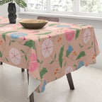 Heritage Blooms - Floral Art Tablecloth Gallery Image 3