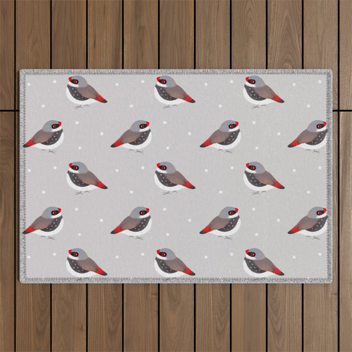 Diamond Firetail Outdoor Rug Gallery Image 1