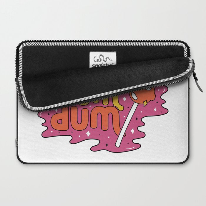 Don't be a dum dum Laptop Sleeve Gallery Image 2