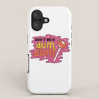 Don't be a dum dum iPhone Case Gallery Image 1