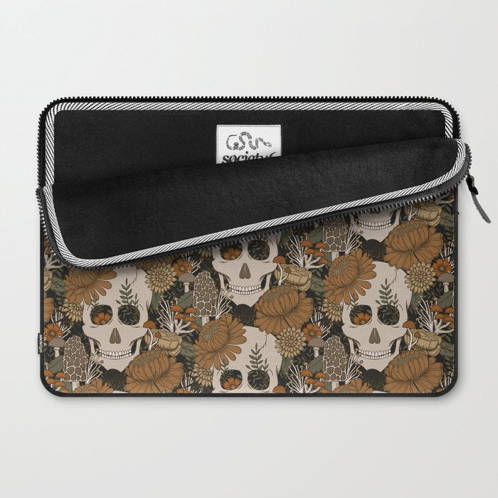 Autumn Skulls Laptop Sleeve Gallery Image 2