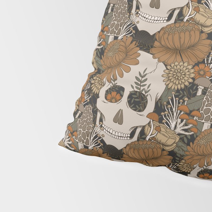 Autumn Skulls Pillow Sham Gallery Image 4