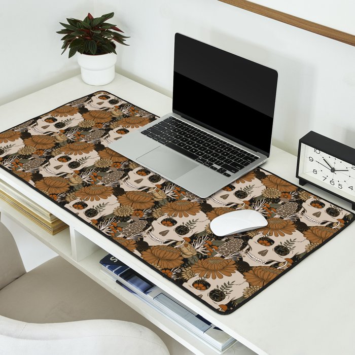 Autumn Skulls Desk Mat Gallery Image 2