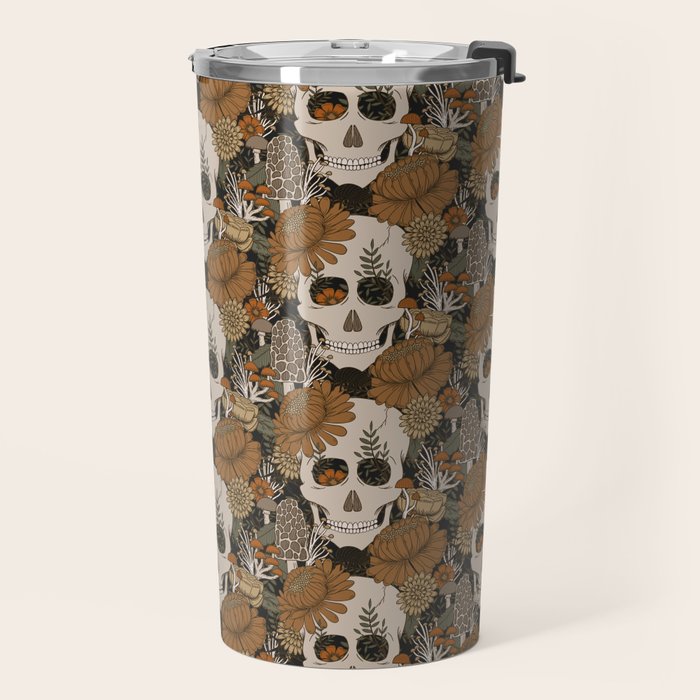Autumn Skulls Travel Mug Gallery Image 2