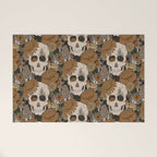 Autumn Skulls Welcome Mat Gallery Image 1