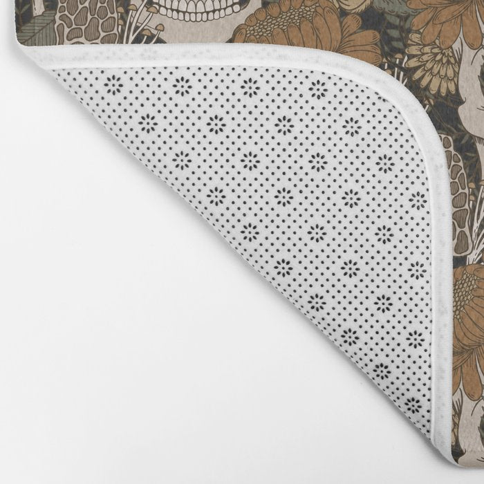 Autumn Skulls Bath Mat Gallery Image 2