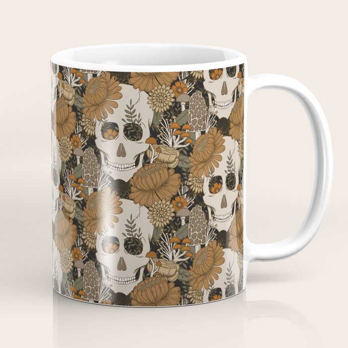 Autumn Skulls Coffee Mug Gallery Image 1