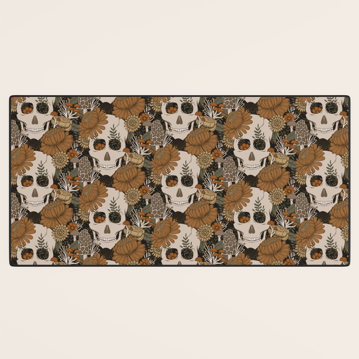 Autumn Skulls Desk Mat Gallery Image 3