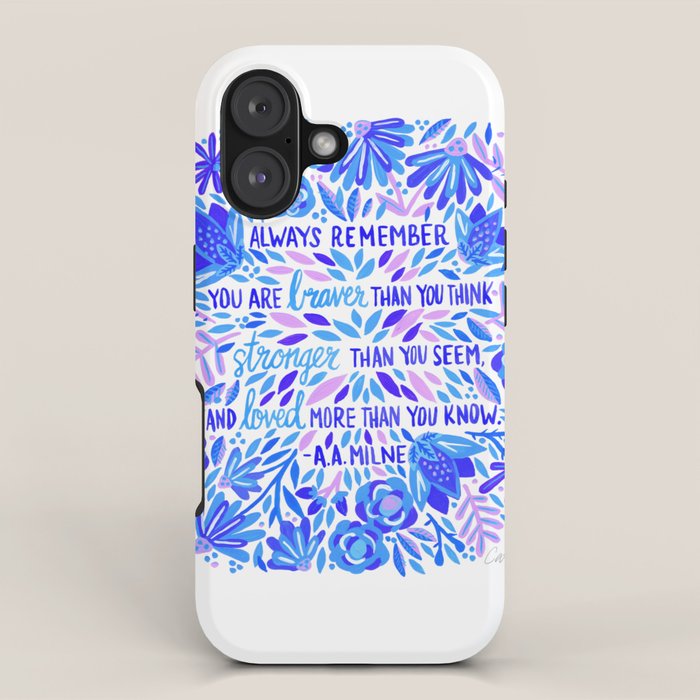 Always Remember - Indigo Palette iPhone Case Gallery Image 1