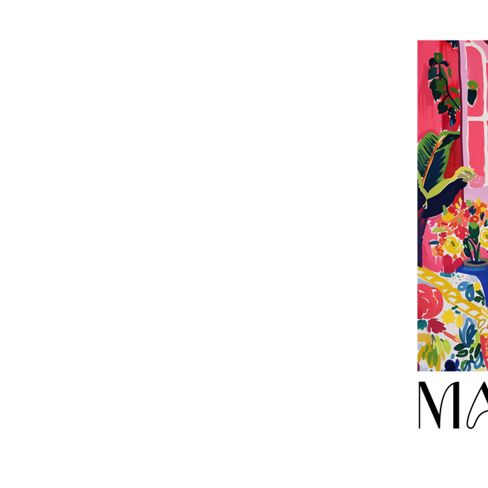 Mediterranean Bloom - Matisse inspired Coffee Mug Gallery Image 2