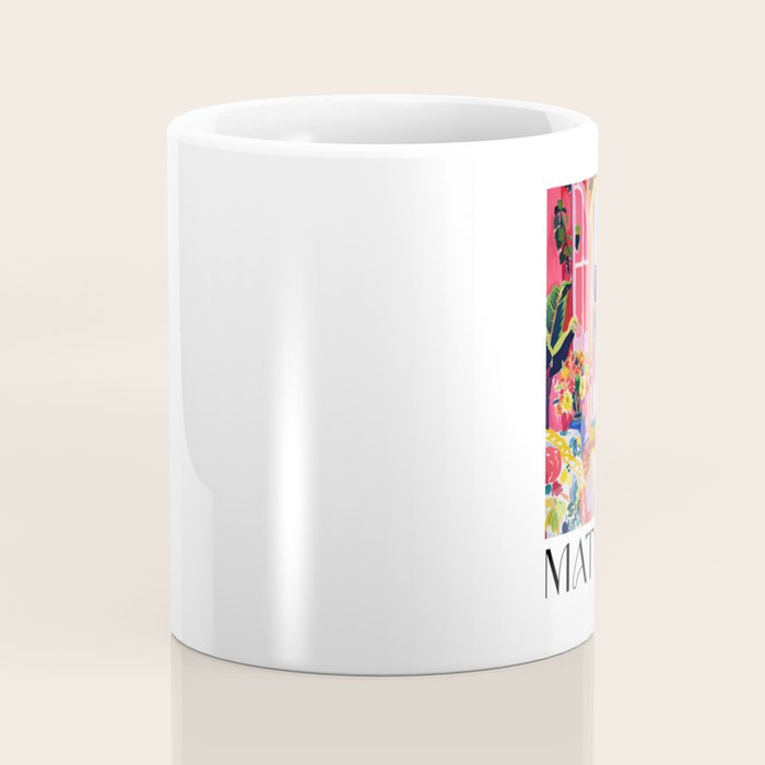 Mediterranean Bloom - Matisse inspired Coffee Mug Gallery Image 4