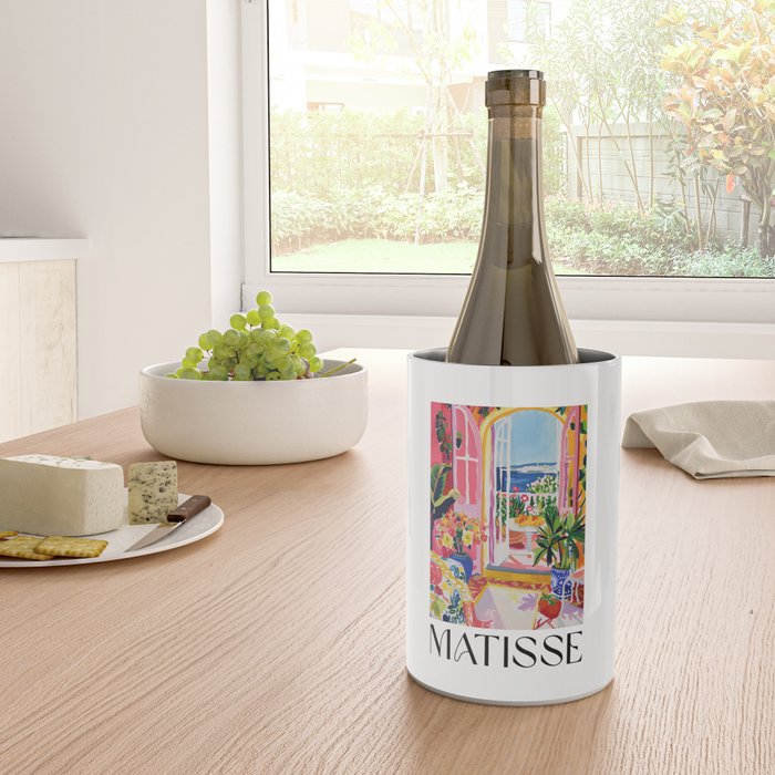 Mediterranean Bloom - Matisse inspired Wine Chiller Gallery Image 4