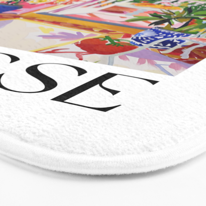 Mediterranean Bloom - Matisse inspired Bath Mat Gallery Image 3
