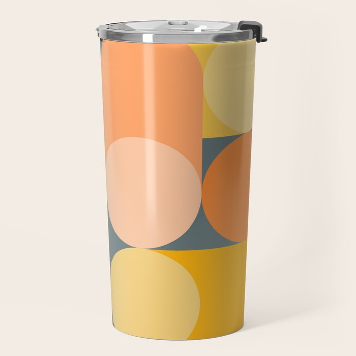 Modern Geometric 87A Travel Mug Gallery Image 2