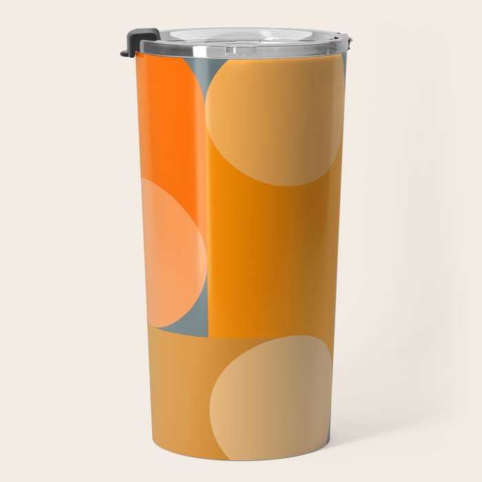 Modern Geometric 87A Travel Mug Gallery Image 3