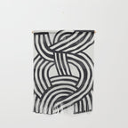 Mid Century Modern Abstract line art Painting  Wall Hanging Gallery Image 1