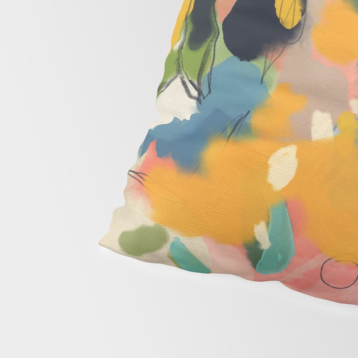 garden with sea view and olive tree Pillow Sham Gallery Image 4