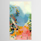 garden with sea view and olive tree Tablecloth Gallery Image 2