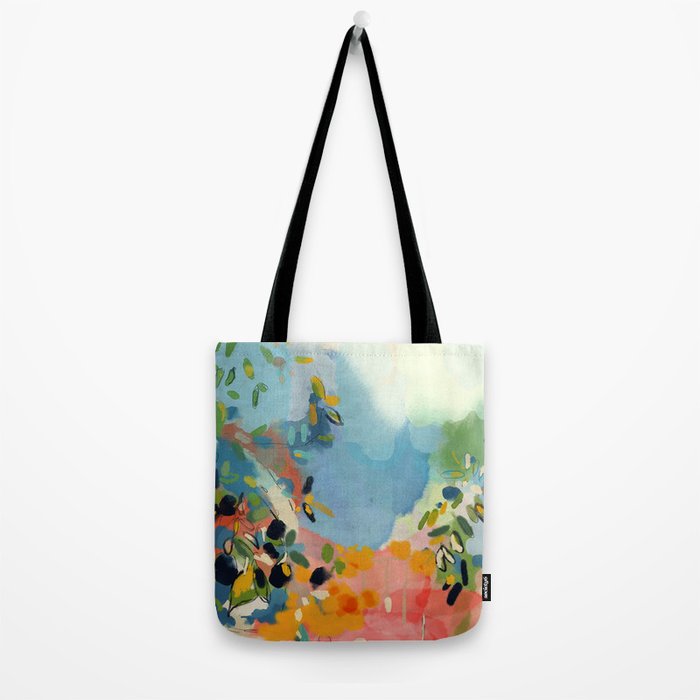 garden with sea view and olive tree Tote Bag Gallery Image 2