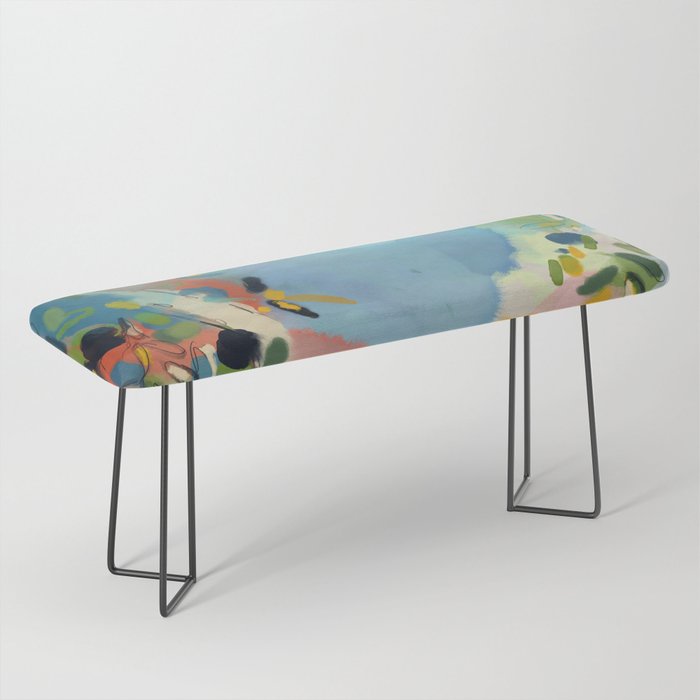 garden with sea view and olive tree Bench Gallery Image 1