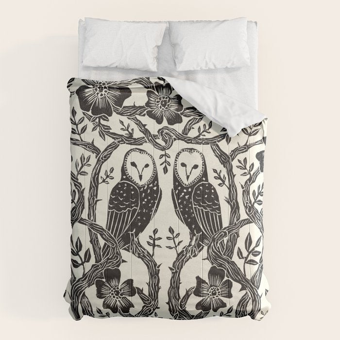 Rose Owls Comforter Gallery Image 6