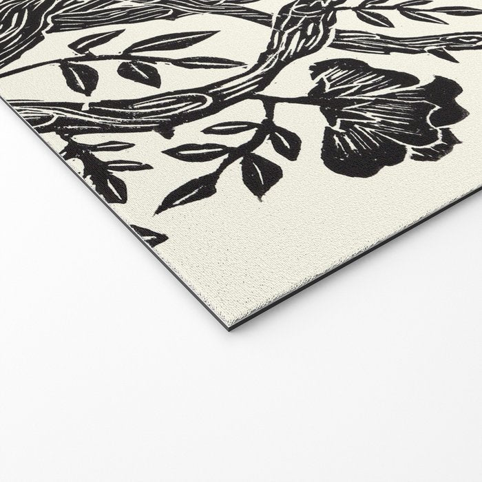 Rose Owls Welcome Mat Gallery Image 2