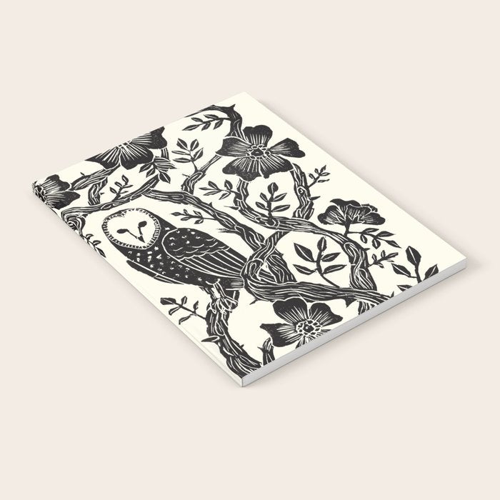 Rose Owls Notebook Gallery Image 2