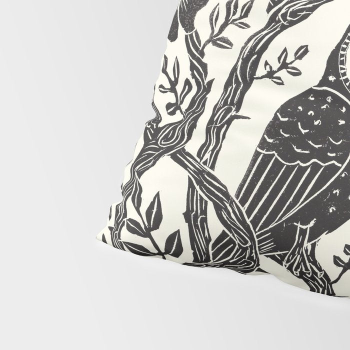 Rose Owls Pillow Sham Gallery Image 4