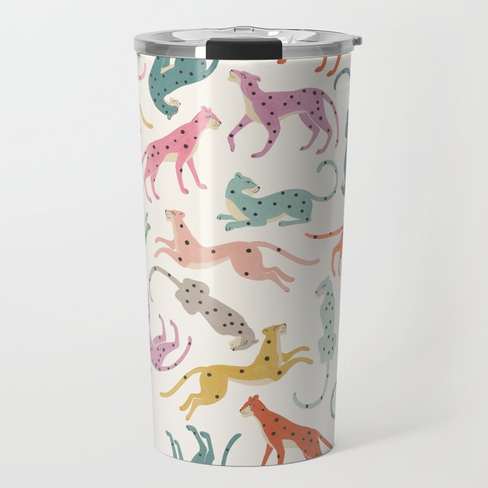 Cheetah Poster Travel Mug Gallery Image 1