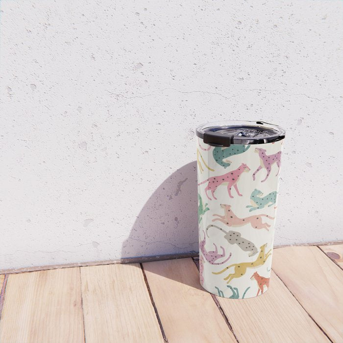 Cheetah Poster Travel Mug Gallery Image 4
