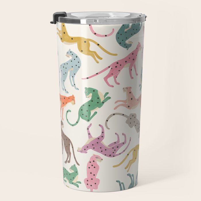 Cheetah Poster Travel Mug Gallery Image 3