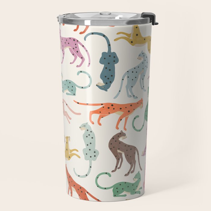Cheetah Poster Travel Mug Gallery Image 2