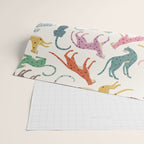 Cheetah Poster Wrapping Paper Gallery Image 2